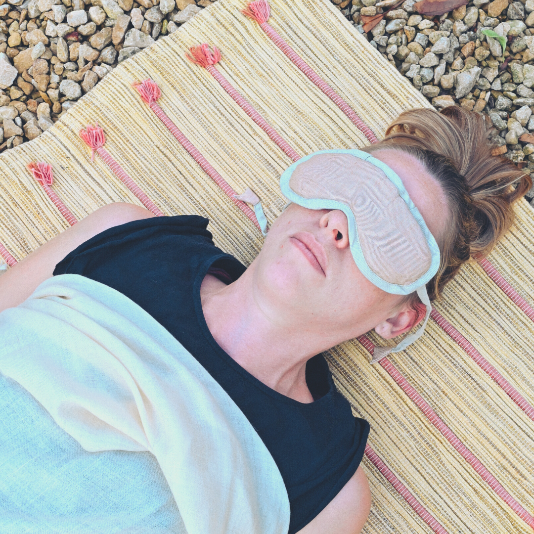 Relaxing eye mask Pink