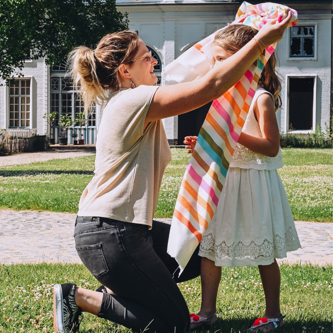 Handwoven scarf Rainbow - SPECIAL EDITION (last pieces)