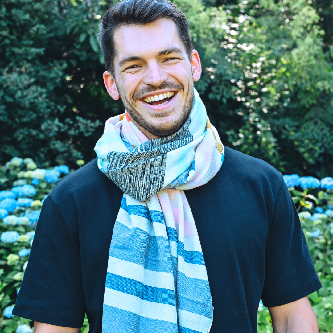 Handwoven scarf Unicorn - SPECIAL EDITION (last pieces)