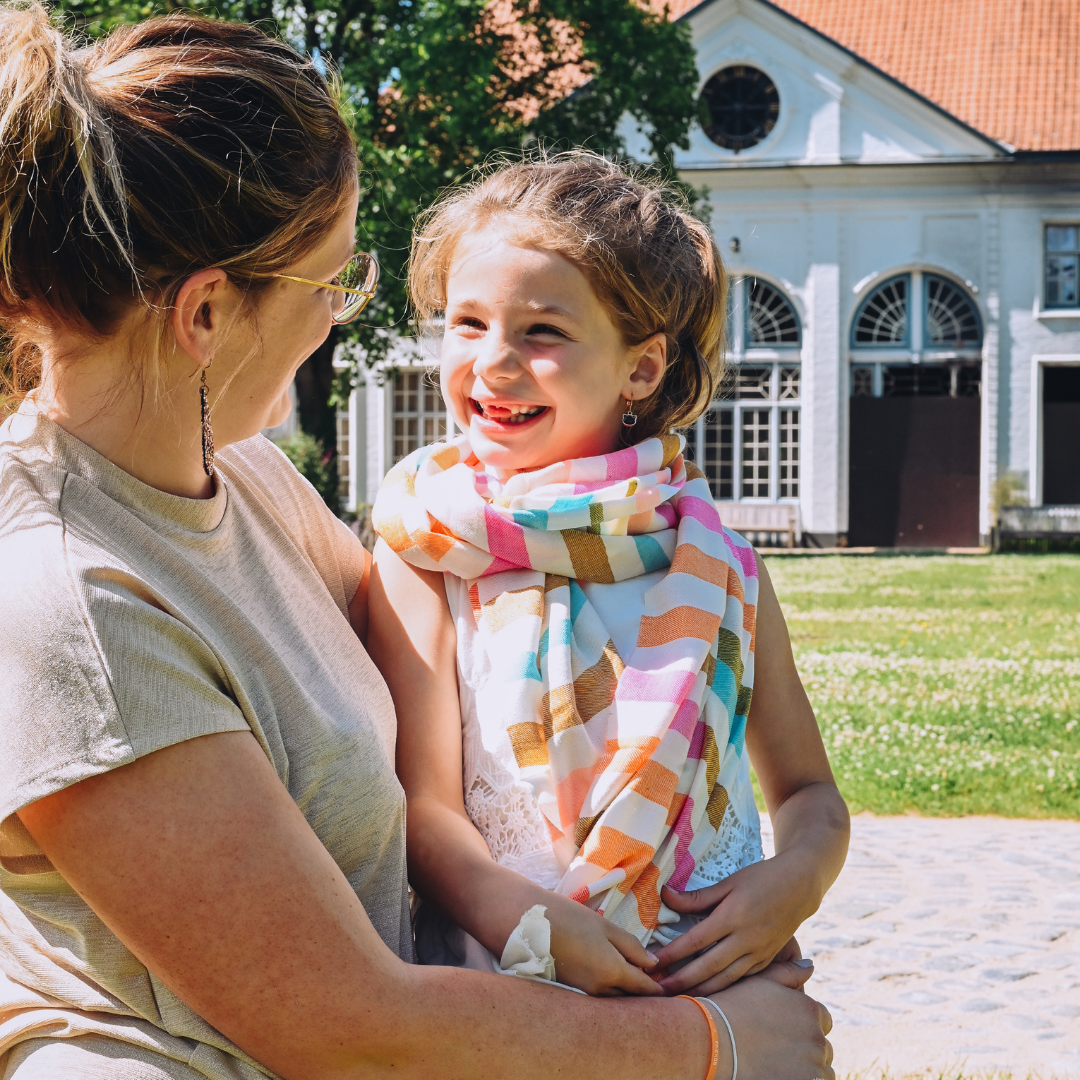 Handwoven scarf Rainbow - SPECIAL EDITION (last pieces)
