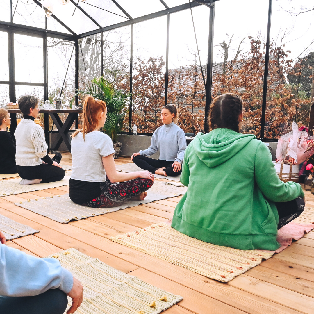 Serene yoga studio in Kruibeke