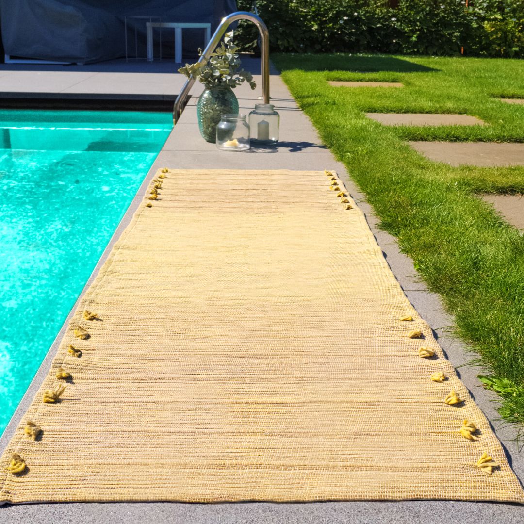 Tapis de yoga Jaune-Jaune